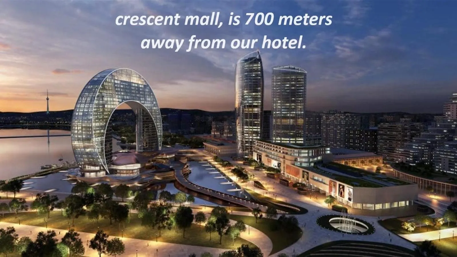 Ariva Center Hotel Xetai Baku Ázerbájdžán